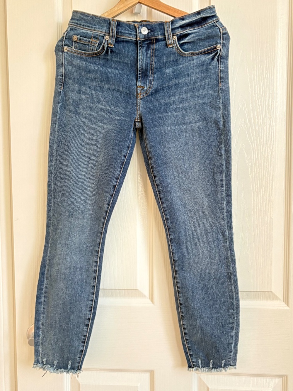 7 For All Mankind Jeans Women Blue Size 29 NWOT